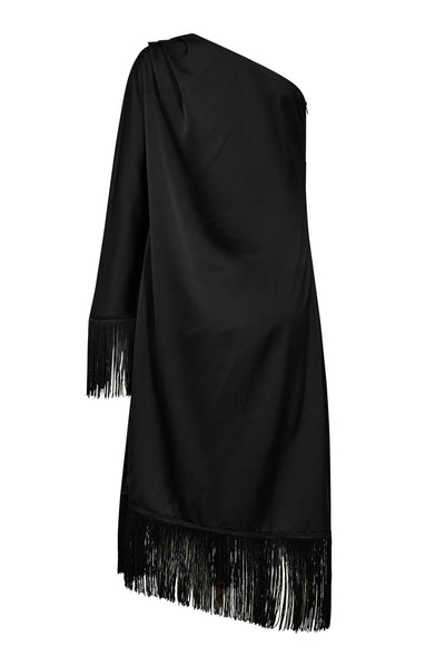 AdnaCC Fringe Dress 96-Black - 36401 Thumbnail
