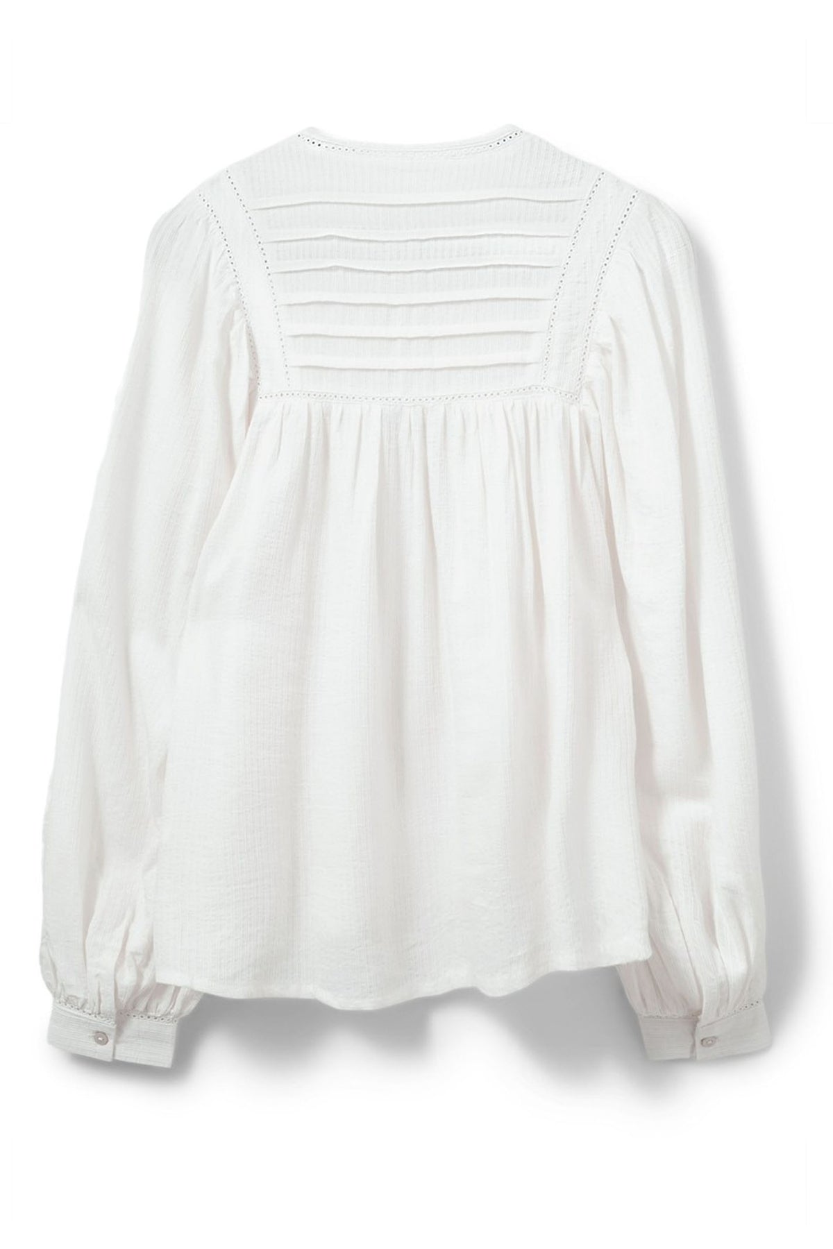 DELILAHSW SHIRT 0124 Snow white - S251135