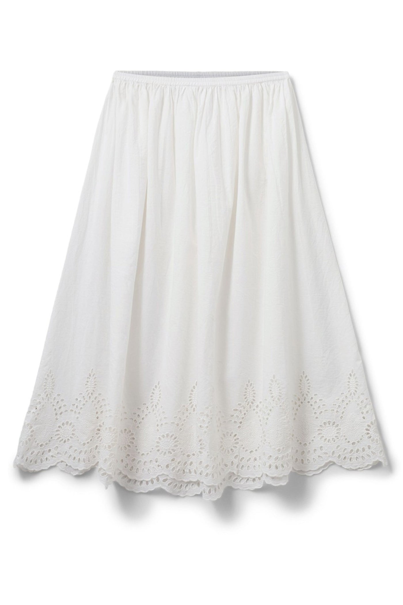 SARAISW SKIRT 0124 Snow white - S251293