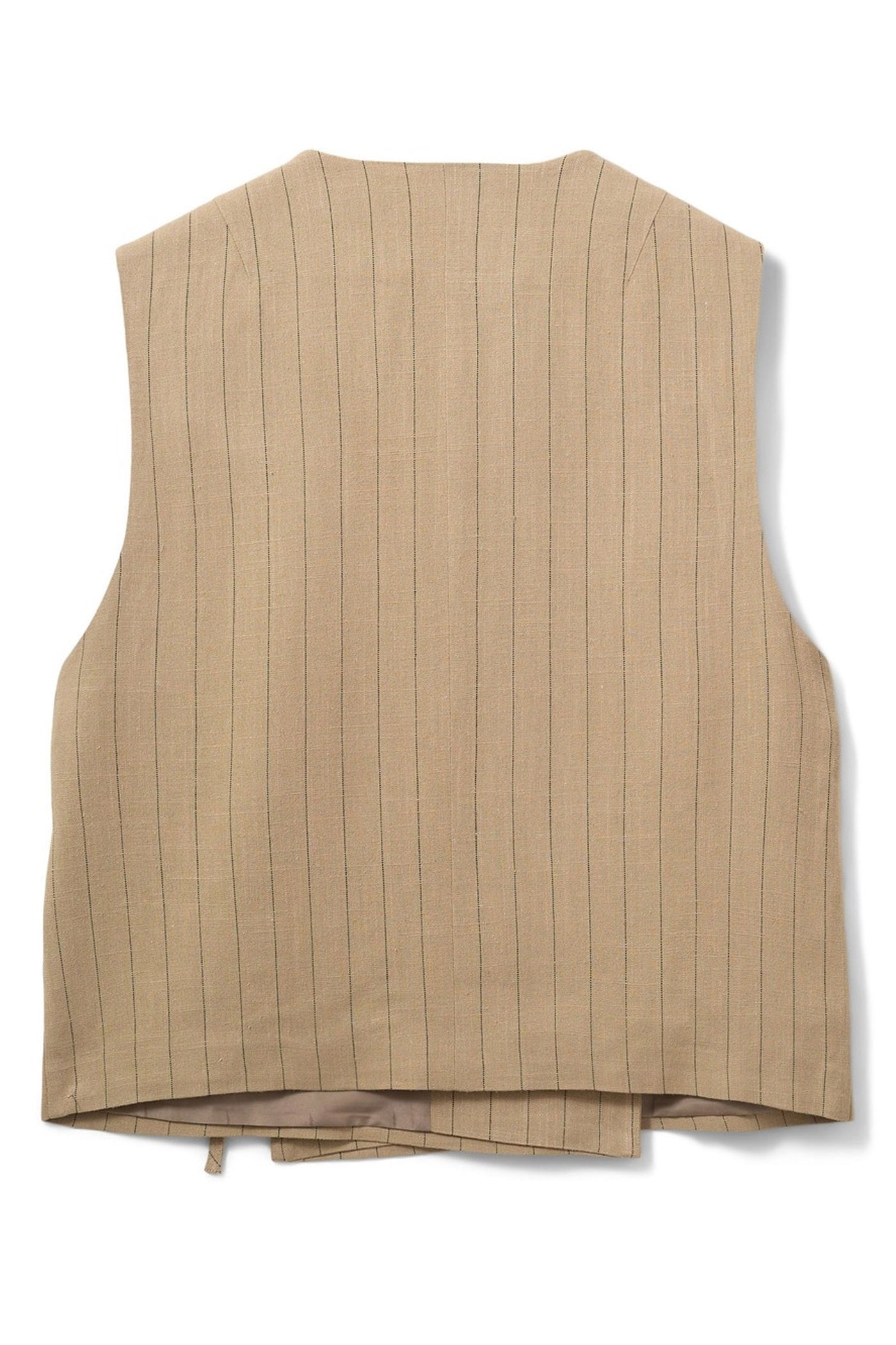 CAILINSW VEST 7118 Light Brown Striped - S251306