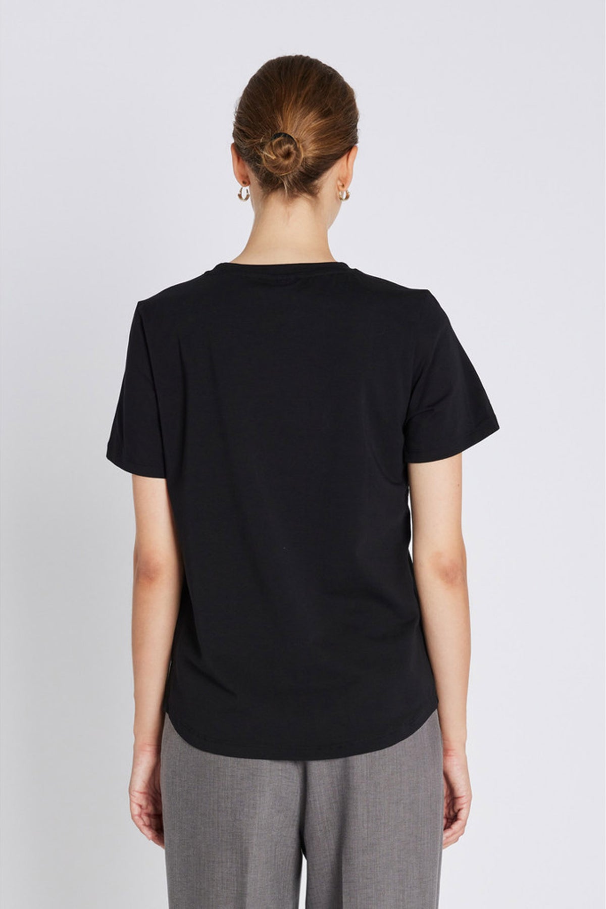 400 Efia logo t-shirt 20 Black - HM1166
