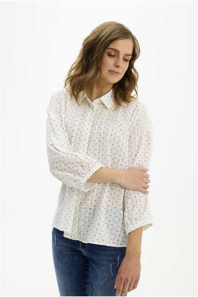 Fleur shirt White - 16600 Thumbnail