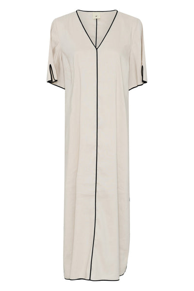 411 Vika dress 04 Light-sand - HM1094 Thumbnail