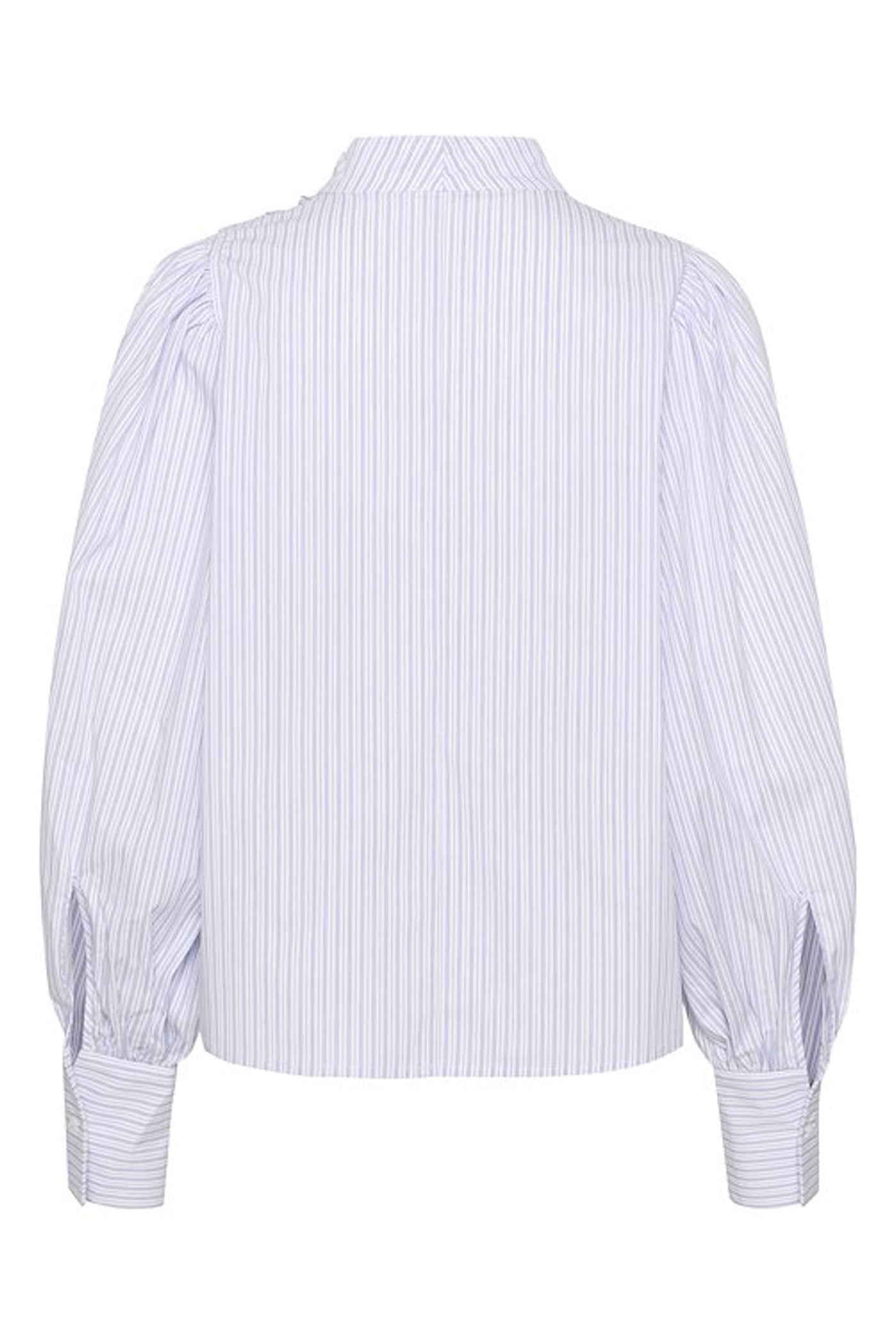 SLOriana Blouse LS White and blue stripes - 30407925