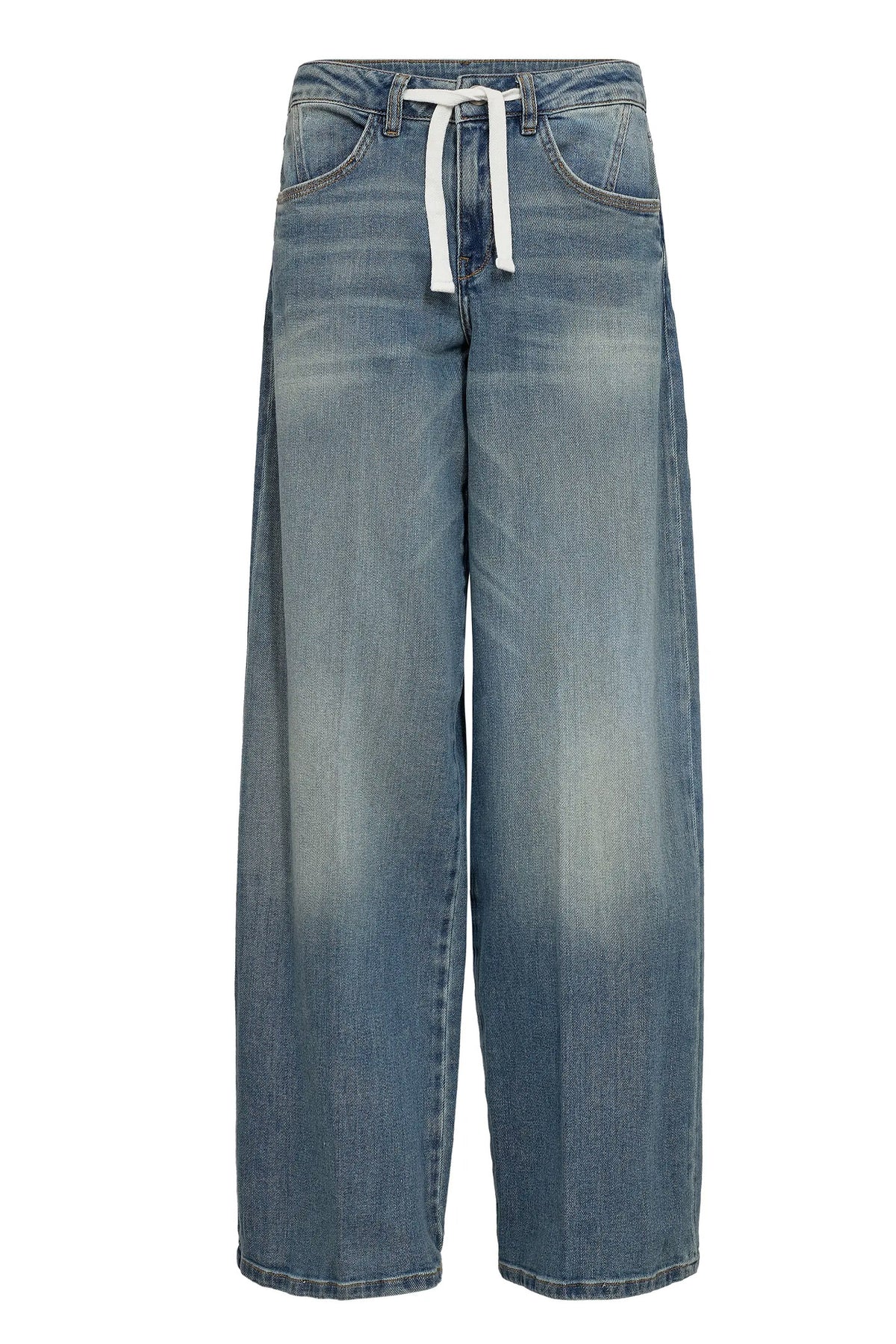 MMMilo String Jeans Mid Blue - 170630