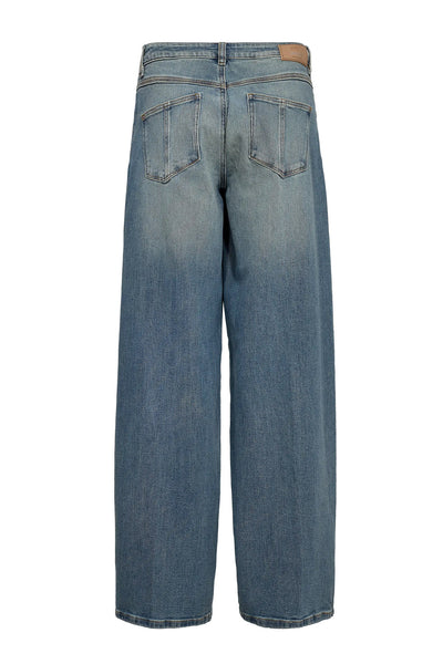 MMMilo String Jeans Mid Blue - 170630 Thumbnail