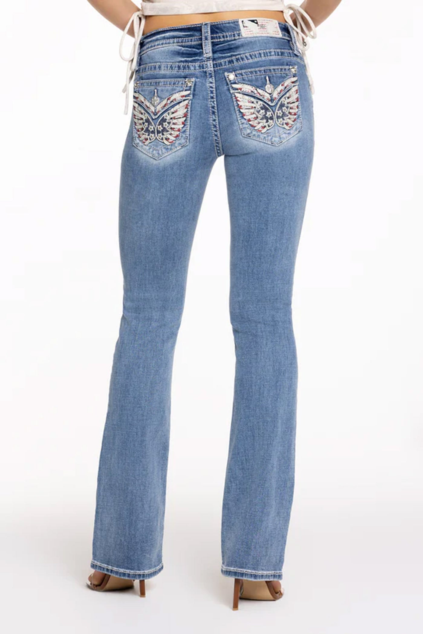 Rise Boot Denim light blue - M5082B