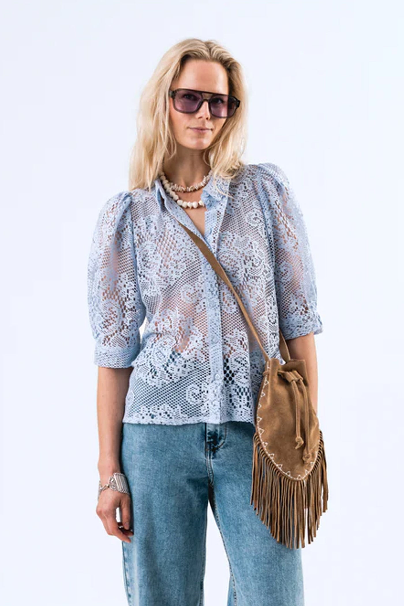 BonoLL Shirt SS 29 Dusty Blue - 25111-1069