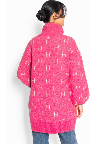 FAM Long Sweater 2505 Chateau Rose - 2510120303 Thumbnail