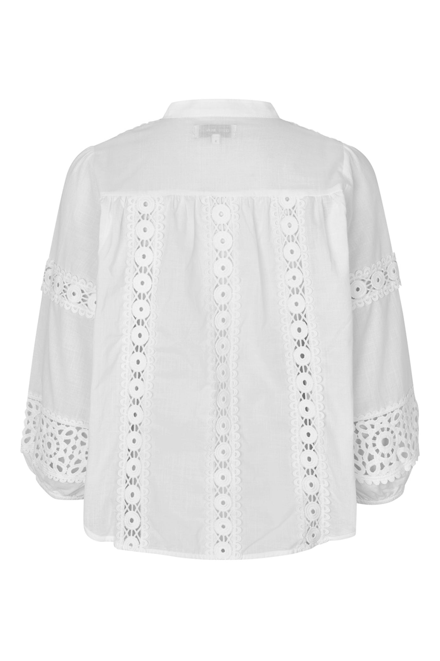 JuneLL Shirt LS 01 White - 25173-1049