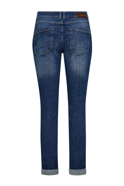 MMNaomi Ricamo Jeans Mid Blue - 172430 Thumbnail