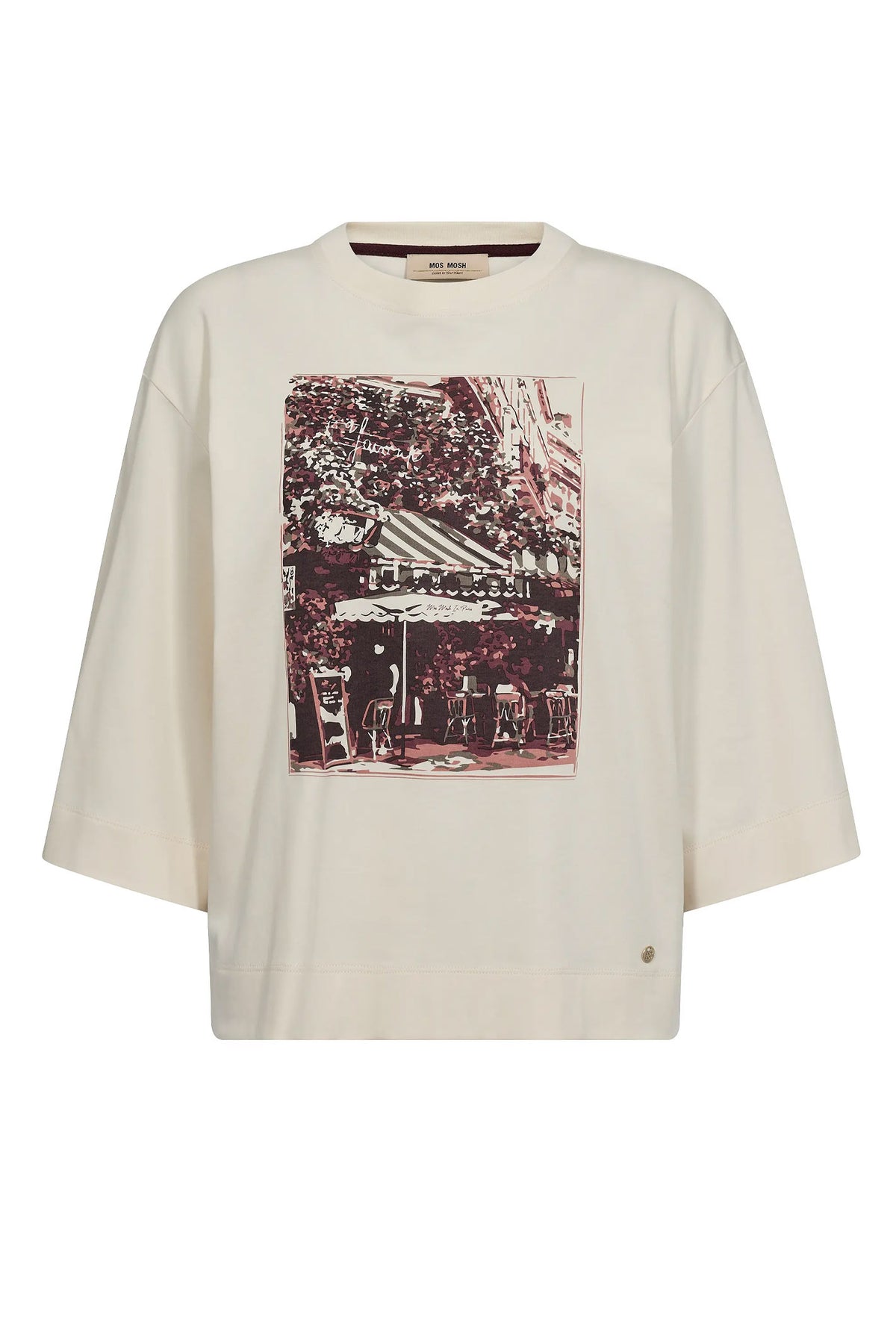 MMSalmo O-3/4 Sleeve Tee FUDGE - 172590