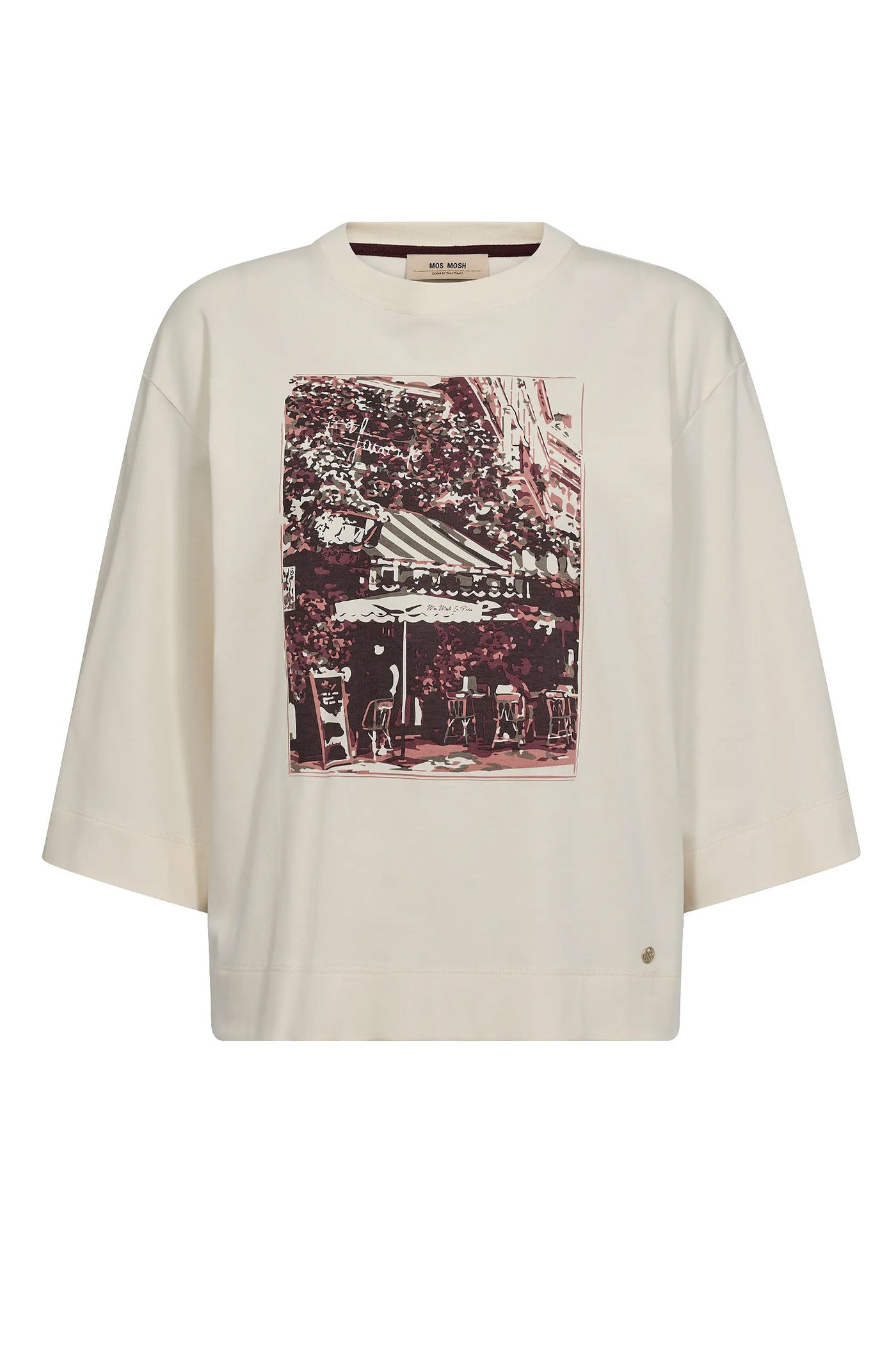 MMSalmo O-3/4 Sleeve Tee FUDGE - 172590