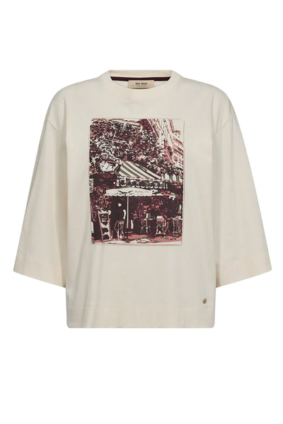 MMSalmo O-3/4 Sleeve Tee FUDGE - 172590 Thumbnail