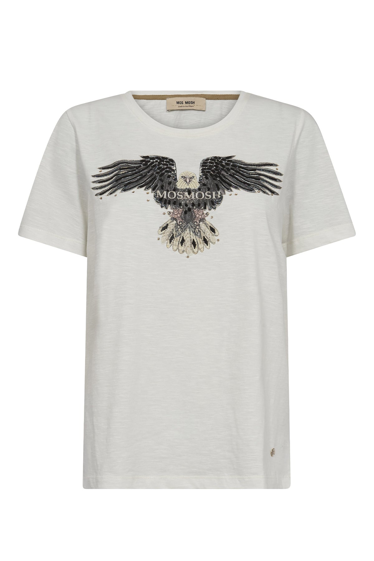 MMKylah O-SS Deco Tee ECRU - 172630