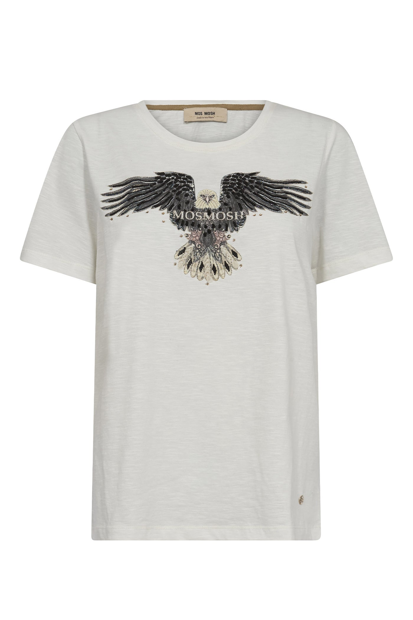 MMKylah O-SS Deco Tee ECRU - 172630
