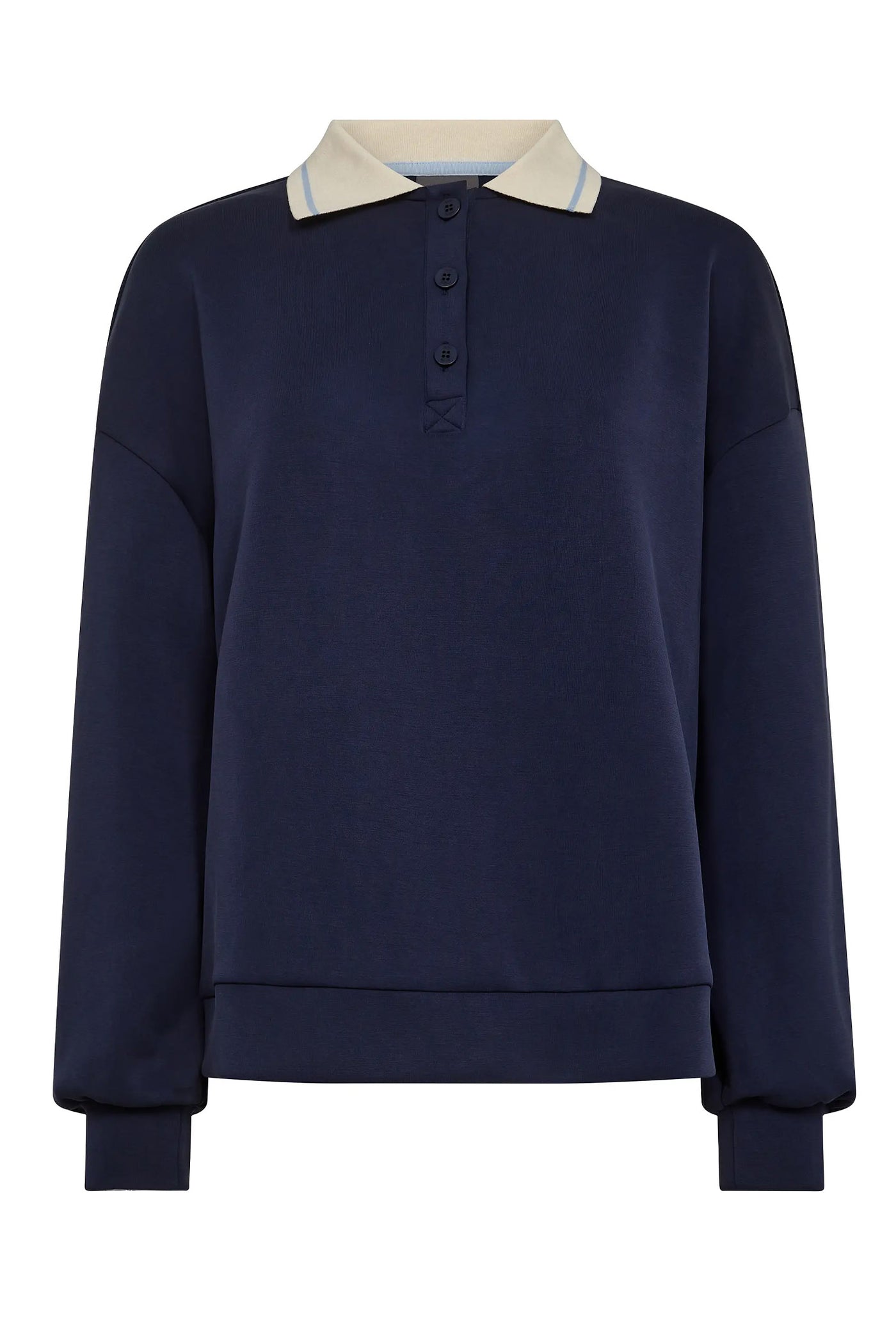 MMVada Polo Sweatshirt Maritime Blue - 172720