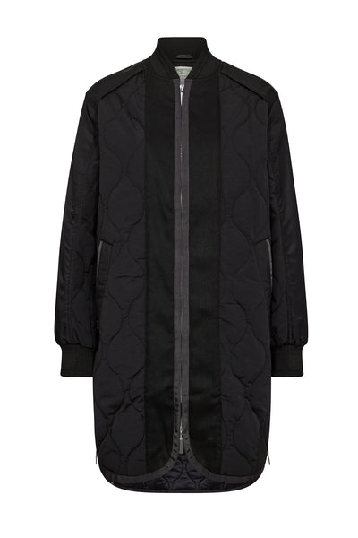 MMFreja Quilt Jacket Black - 172930 Thumbnail