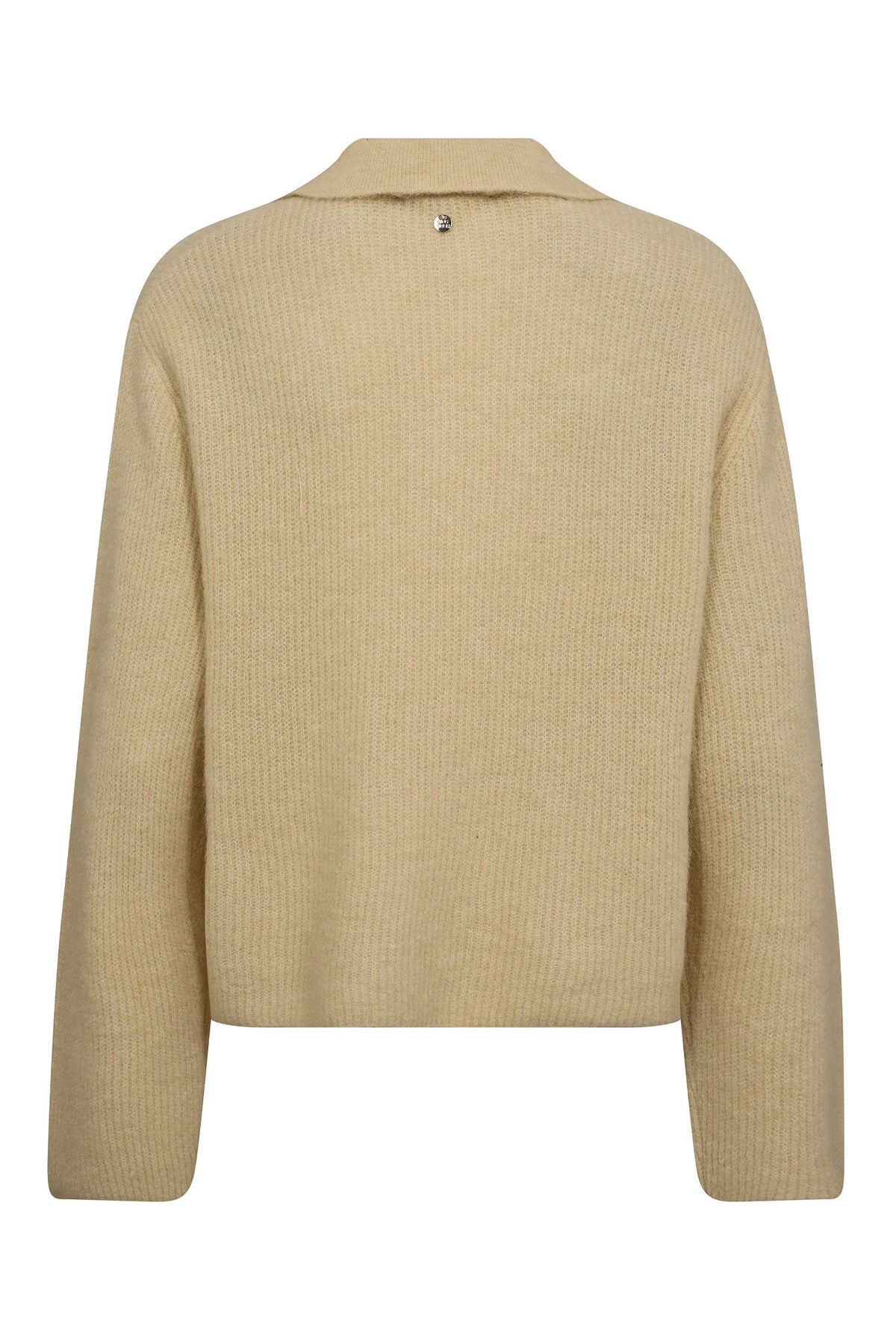MMThora Aidy Polo Knit Boulder - 173070