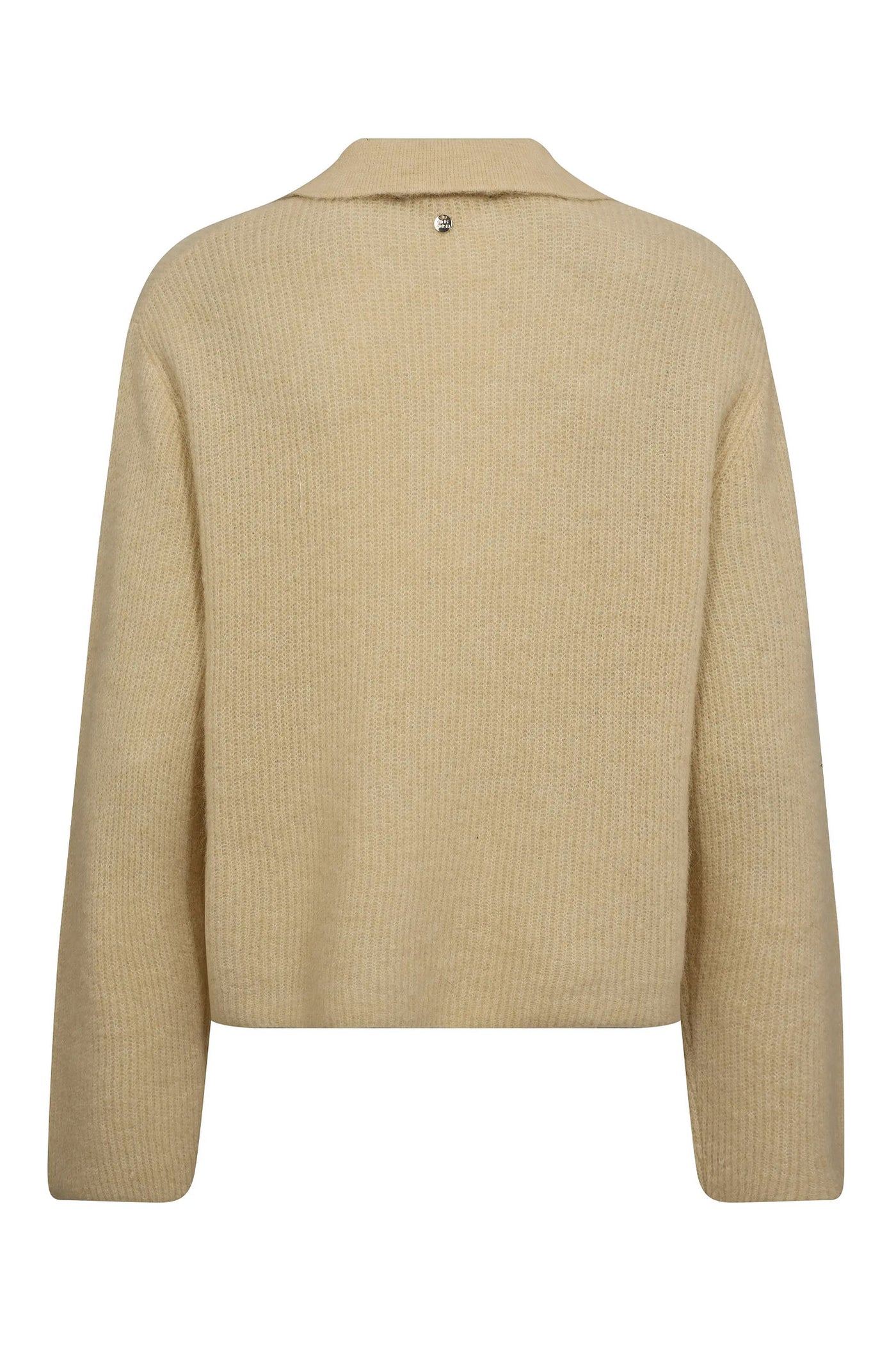 MMThora Aidy Polo Knit Boulder - 173070