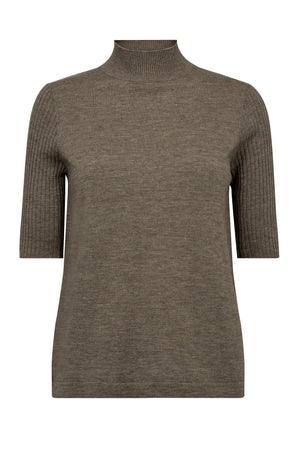 MMRelena Turtleneck SS Knit Falcon - 173100