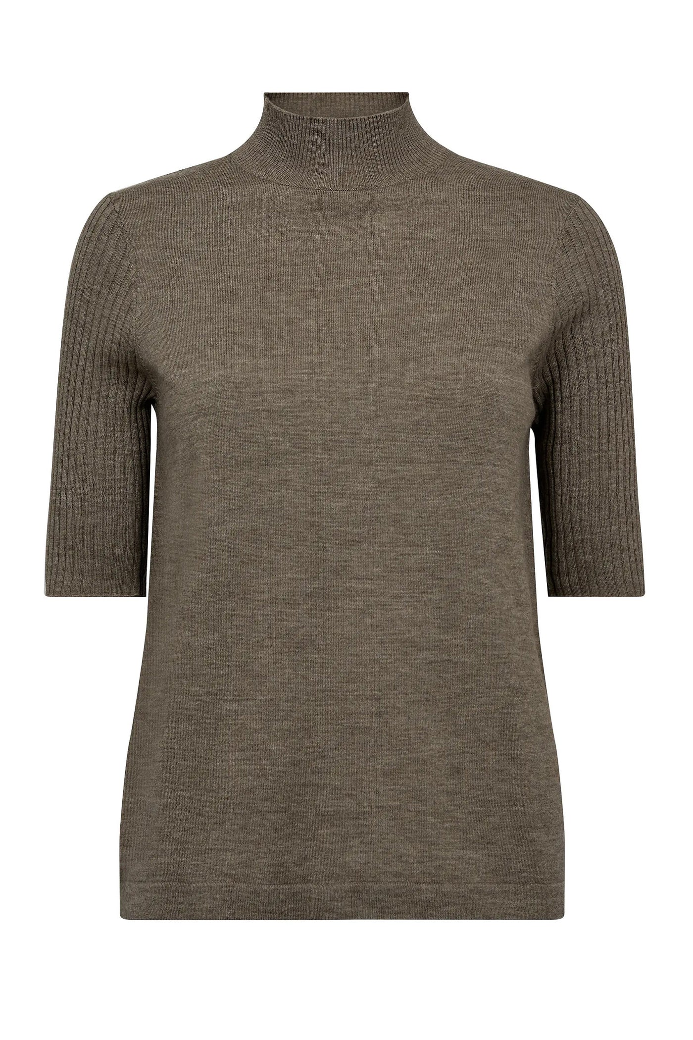 MMRelena Turtleneck SS Knit Falcon - 173100