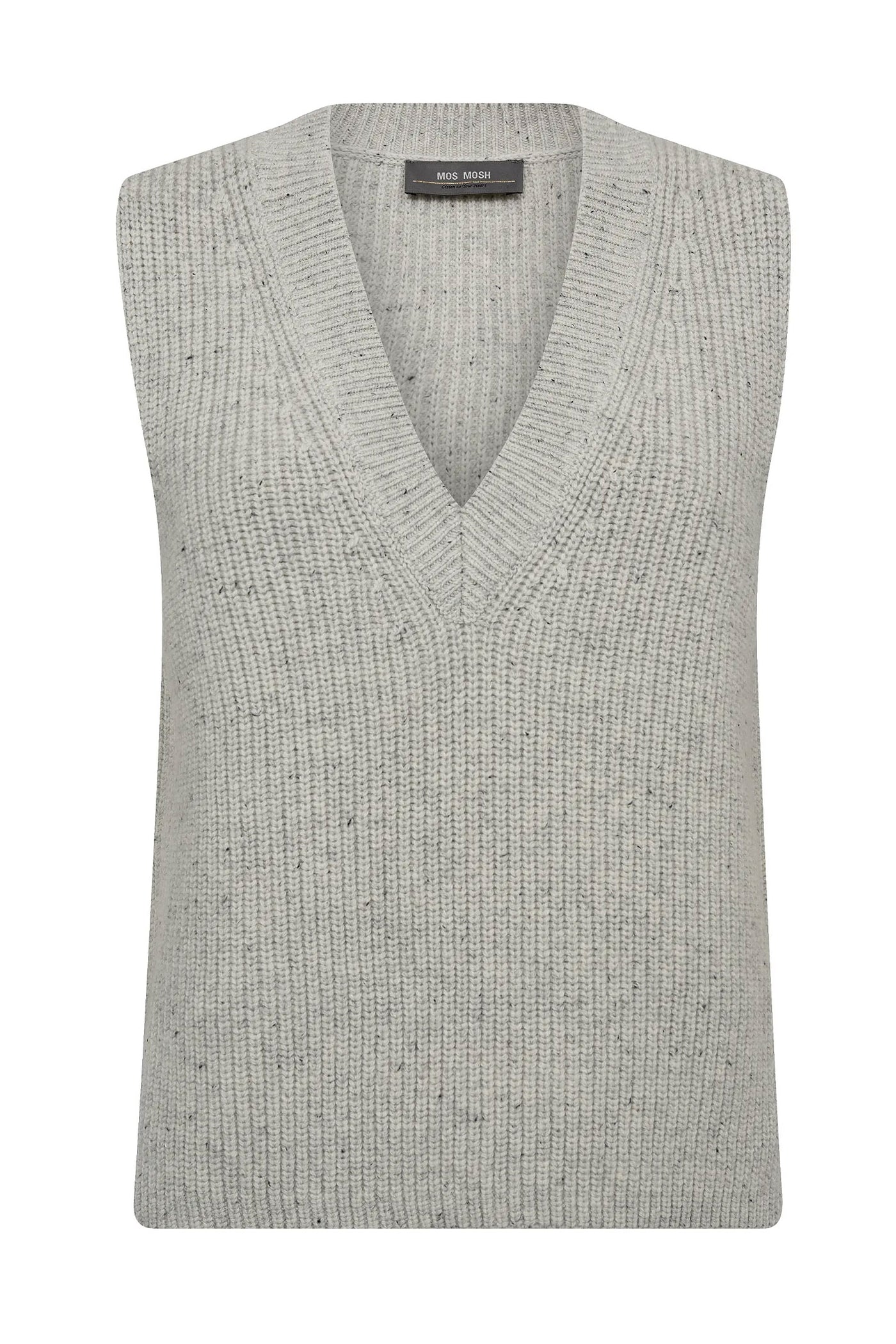 MMZhara Thyra Knit Vest Light Grey Melange - 173120