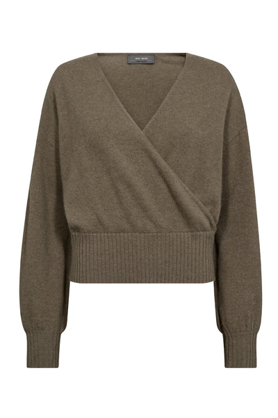MMAdy Cashmere Wrap Knit Brindle - 173140 Thumbnail