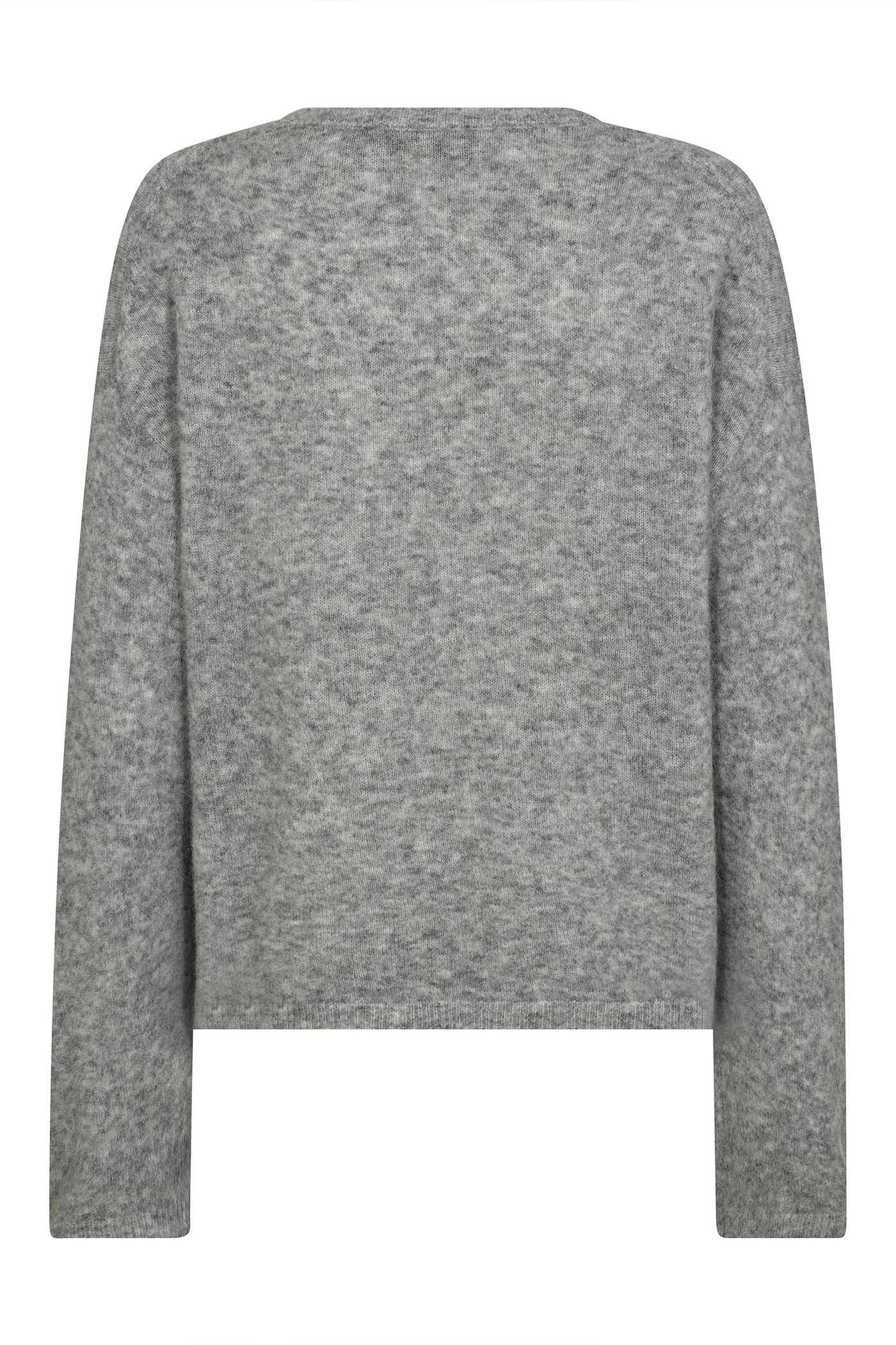 MMMape O-Neck Knit Grey Melange - 173310