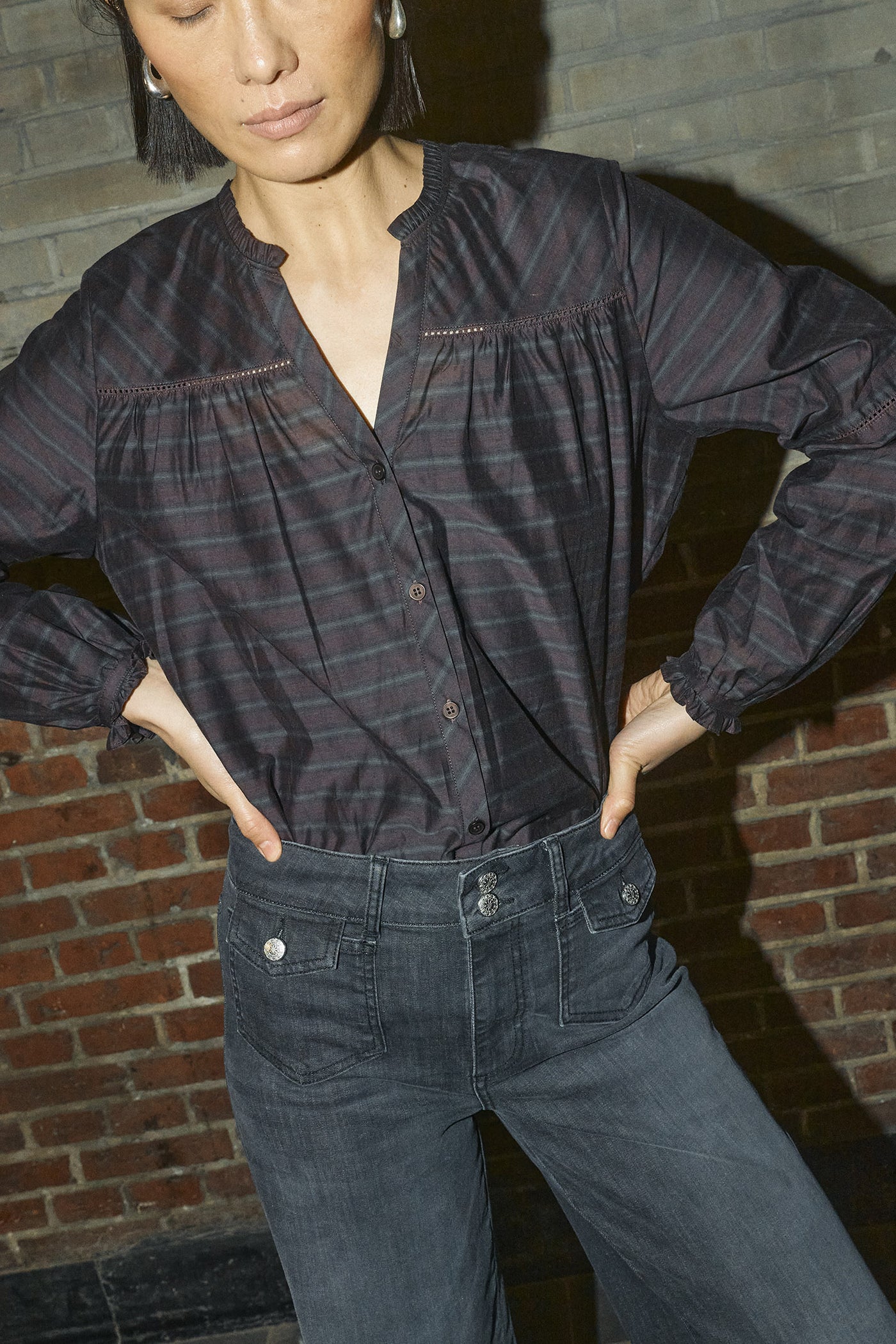 MMBenedetta Silky Shirt URBAN CHIC - 173360