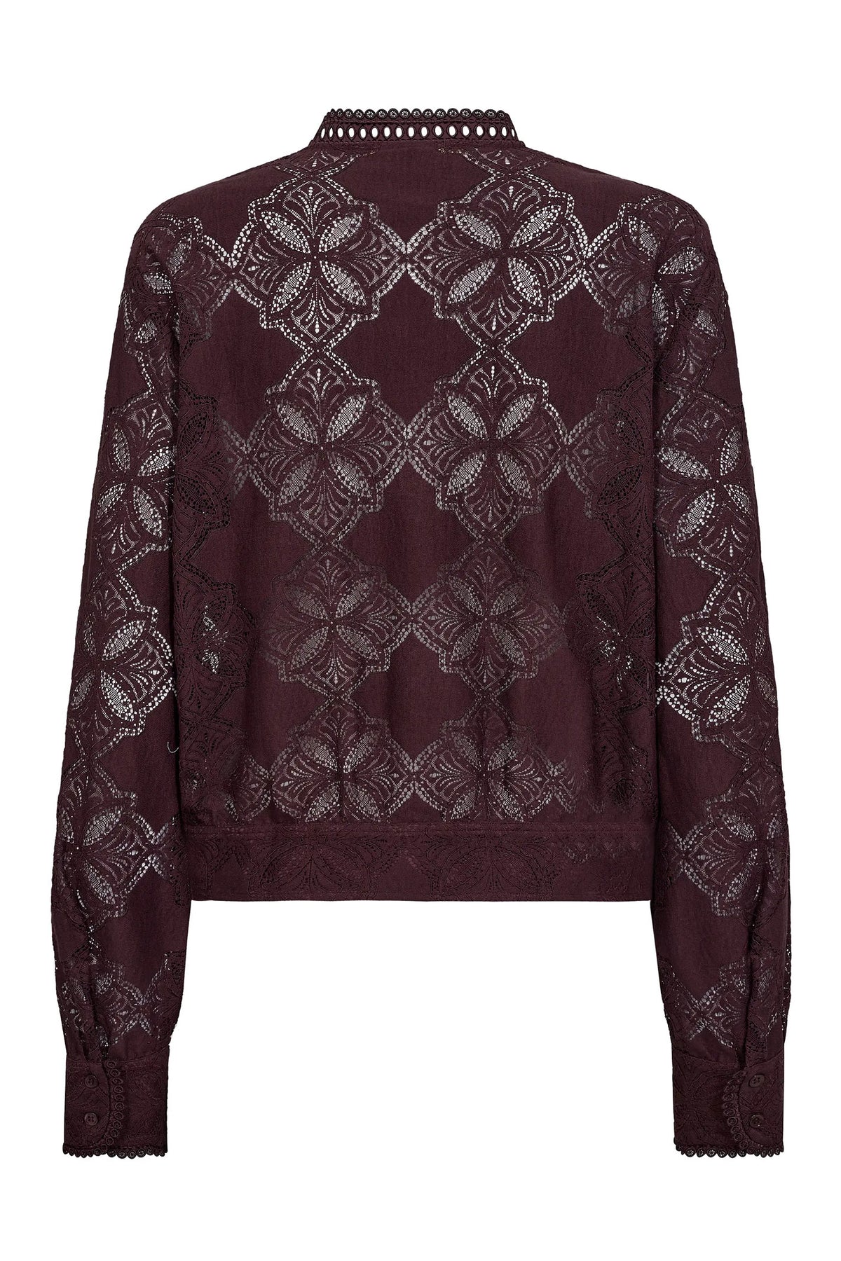MMMonia Yen Lace Shirt FUDGE - 173470