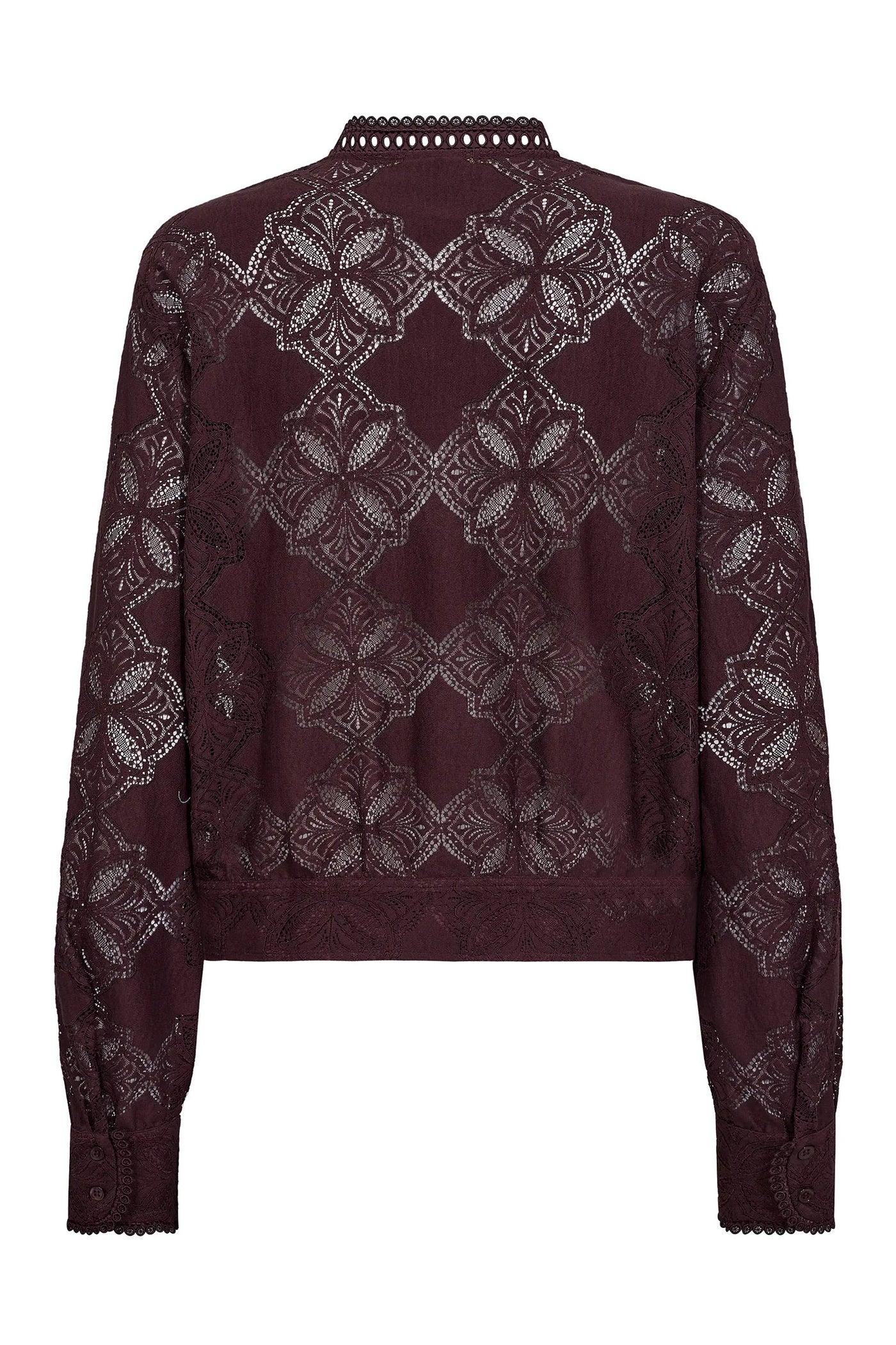 MMMonia Yen Lace Shirt FUDGE - 173470