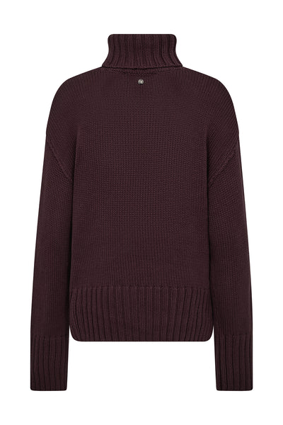 MMRola Bine Rollneck Knit FUDGE - 173480 Thumbnail