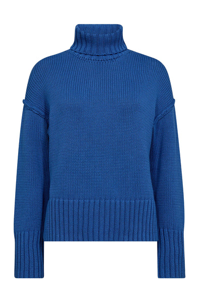 MMRola Bine Rollneck Knit Blue Lolite - 173480 Thumbnail