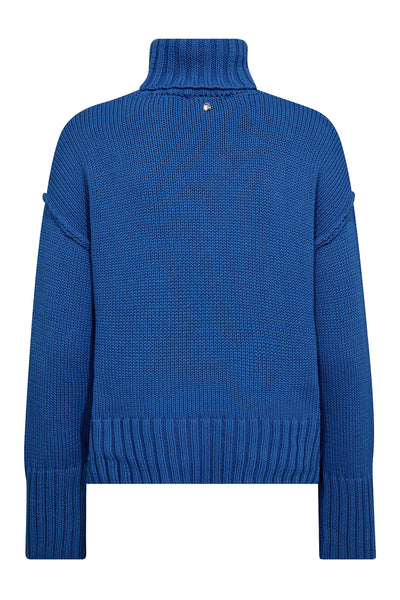MMRola Bine Rollneck Knit Blue Lolite - 173480 Thumbnail