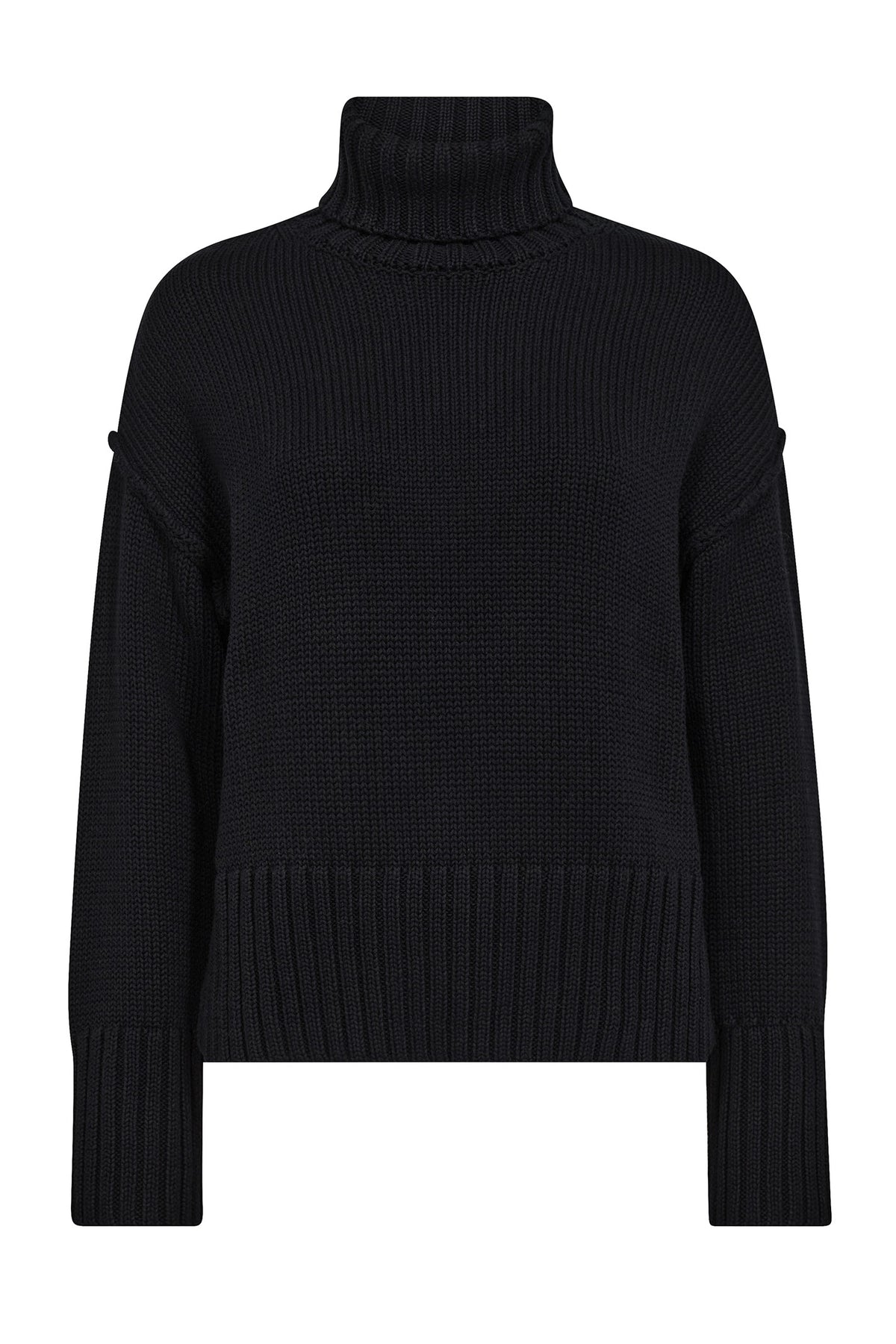 MMRola Bine Rollneck Knit Black - 173480