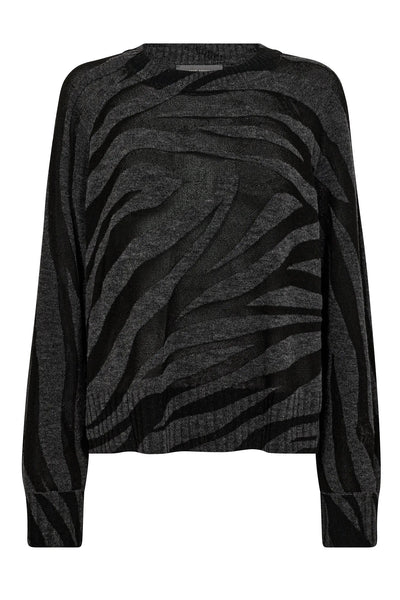 MMHala Zebra Knit Phantom - 173580 Thumbnail