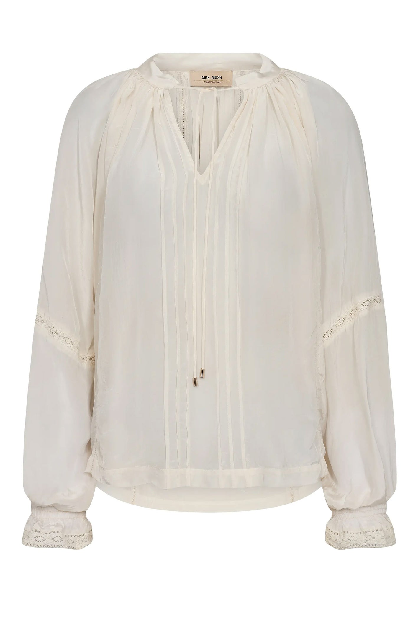 MMVuella LS Blouse ECRU - 173760