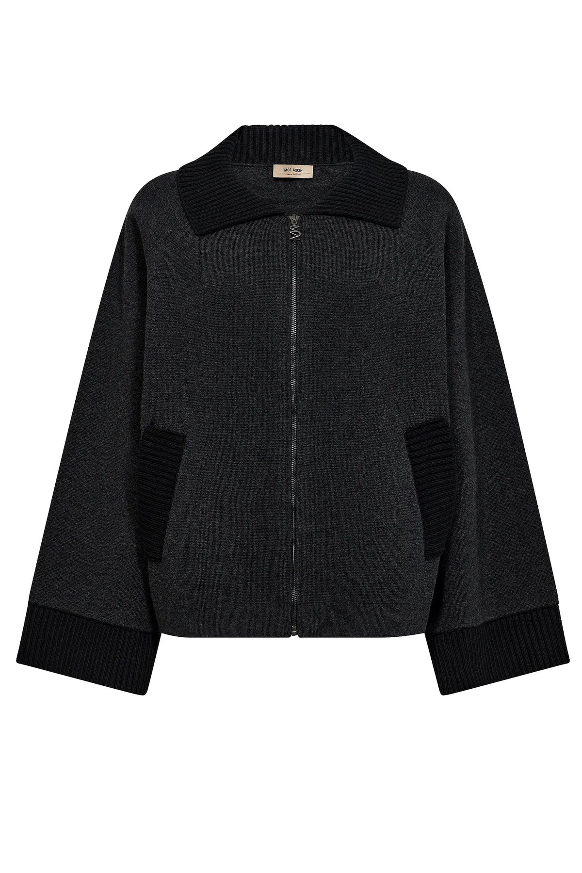 MMEliana Wool Knit Cardigan Phantom - 173810