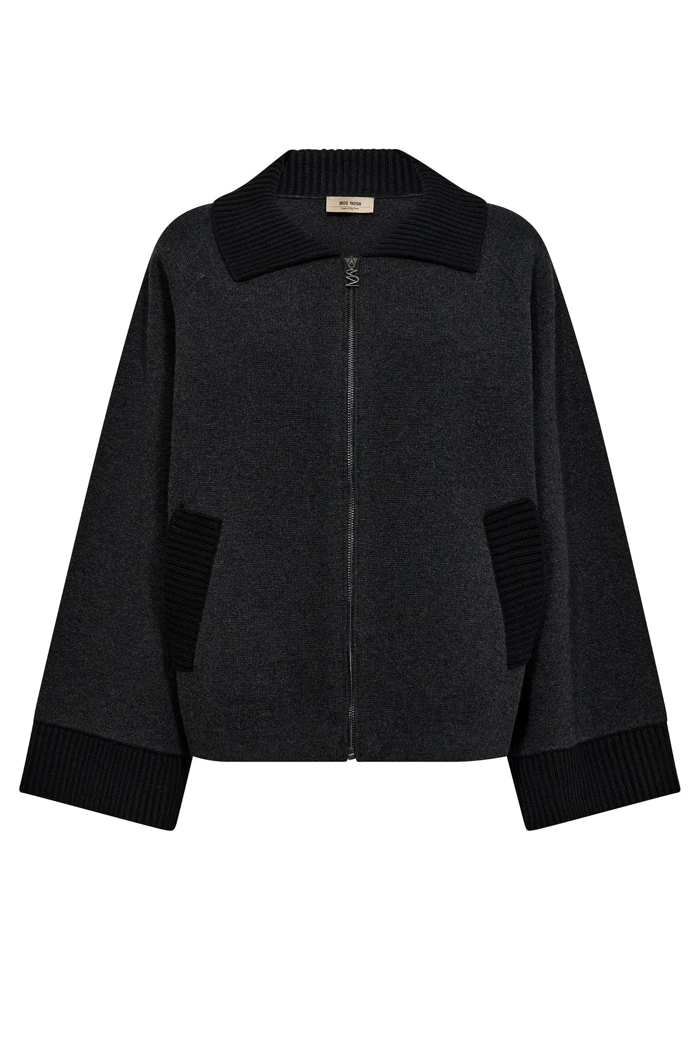 MMEliana Wool Knit Cardigan Phantom - 173810
