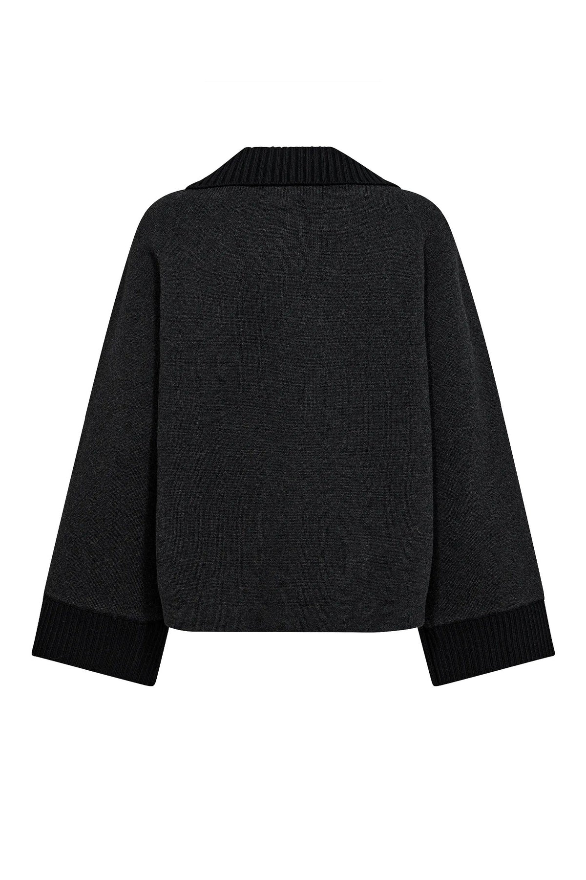 MMEliana Wool Knit Cardigan Phantom - 173810