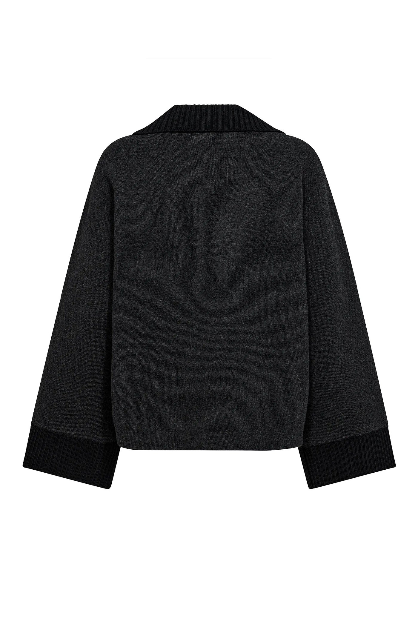 MMEliana Wool Knit Cardigan Phantom - 173810
