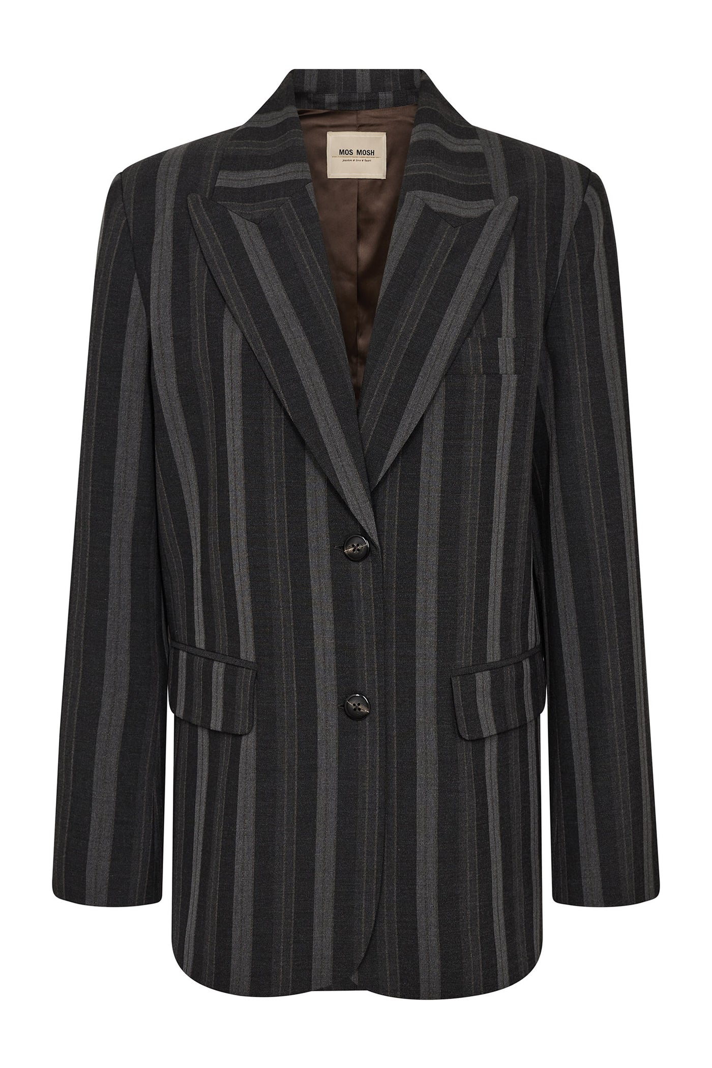 MMElvy Scarla Stripe Blazer Phantom - 173870