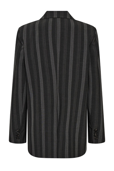 MMElvy Scarla Stripe Blazer Phantom - 173870 Thumbnail