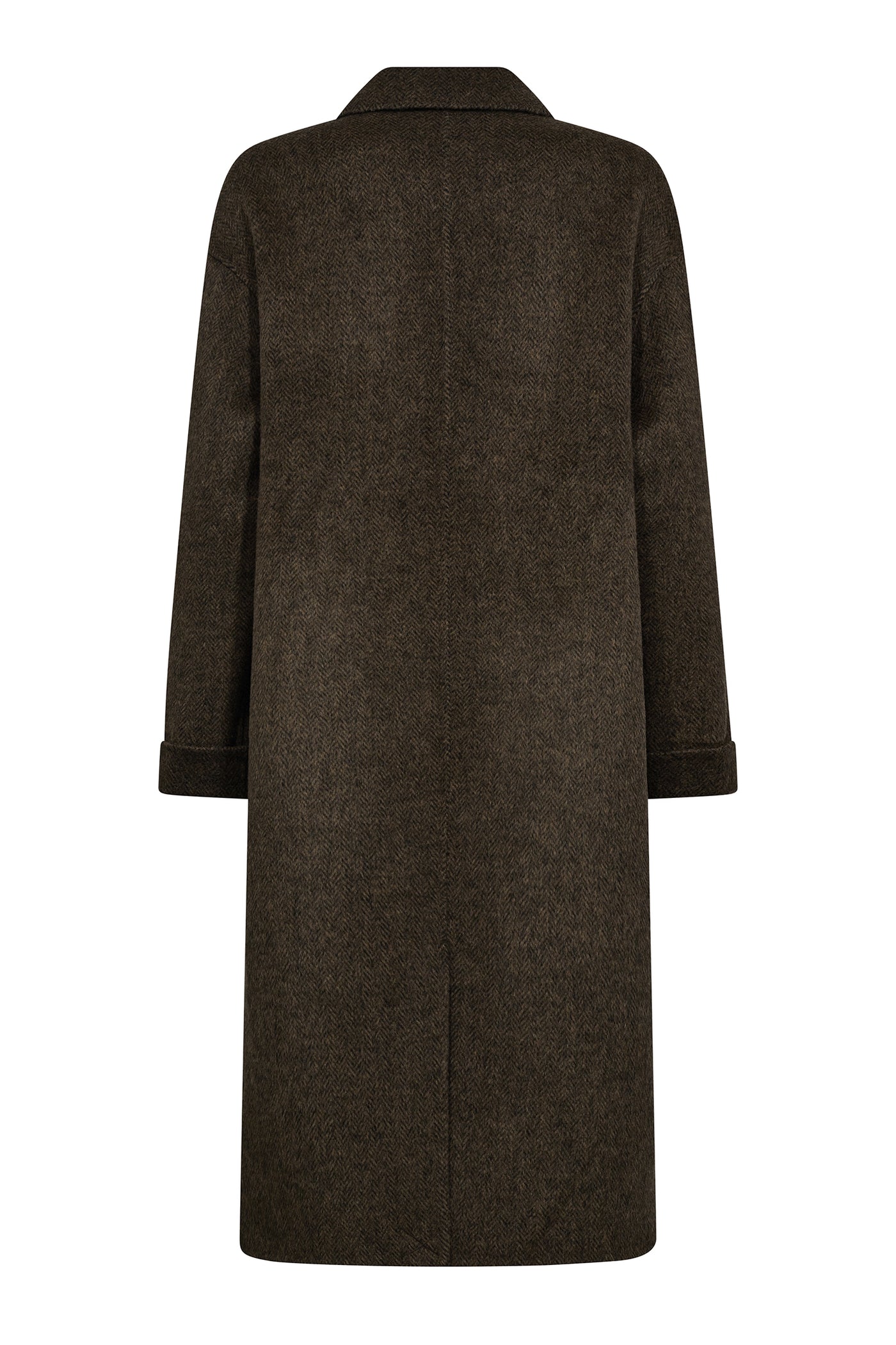 MMLucca Barkley Wool Coat Slate Black - 173940