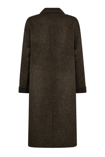 MMLucca Barkley Wool Coat Slate Black - 173940 Thumbnail