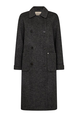 MMLucca Barkley Wool Coat Phantom - 173940