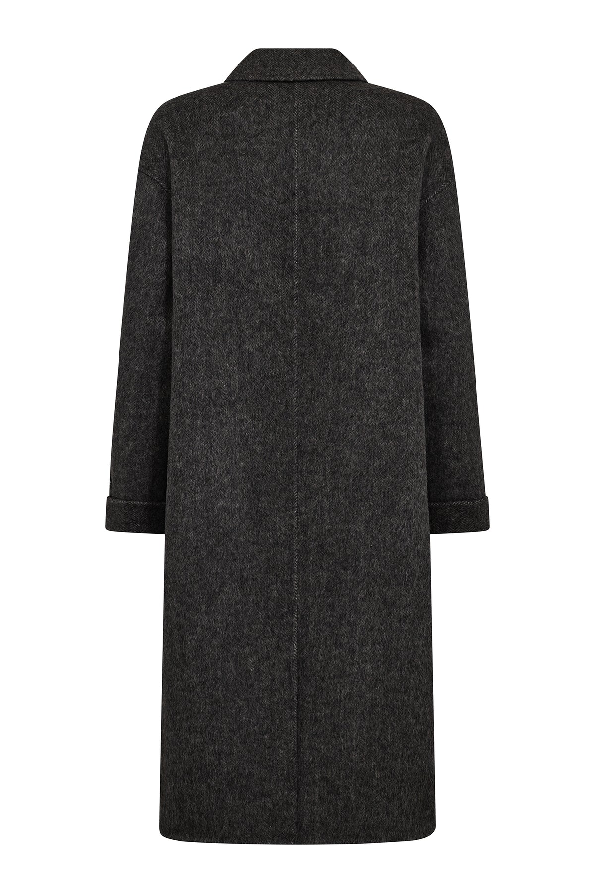 MMLucca Barkley Wool Coat Phantom - 173940