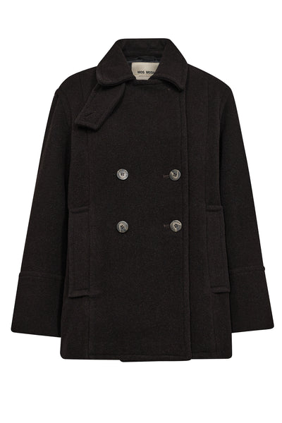 MMCharly Wool Jacket Chocolate Torte - 173950 Thumbnail