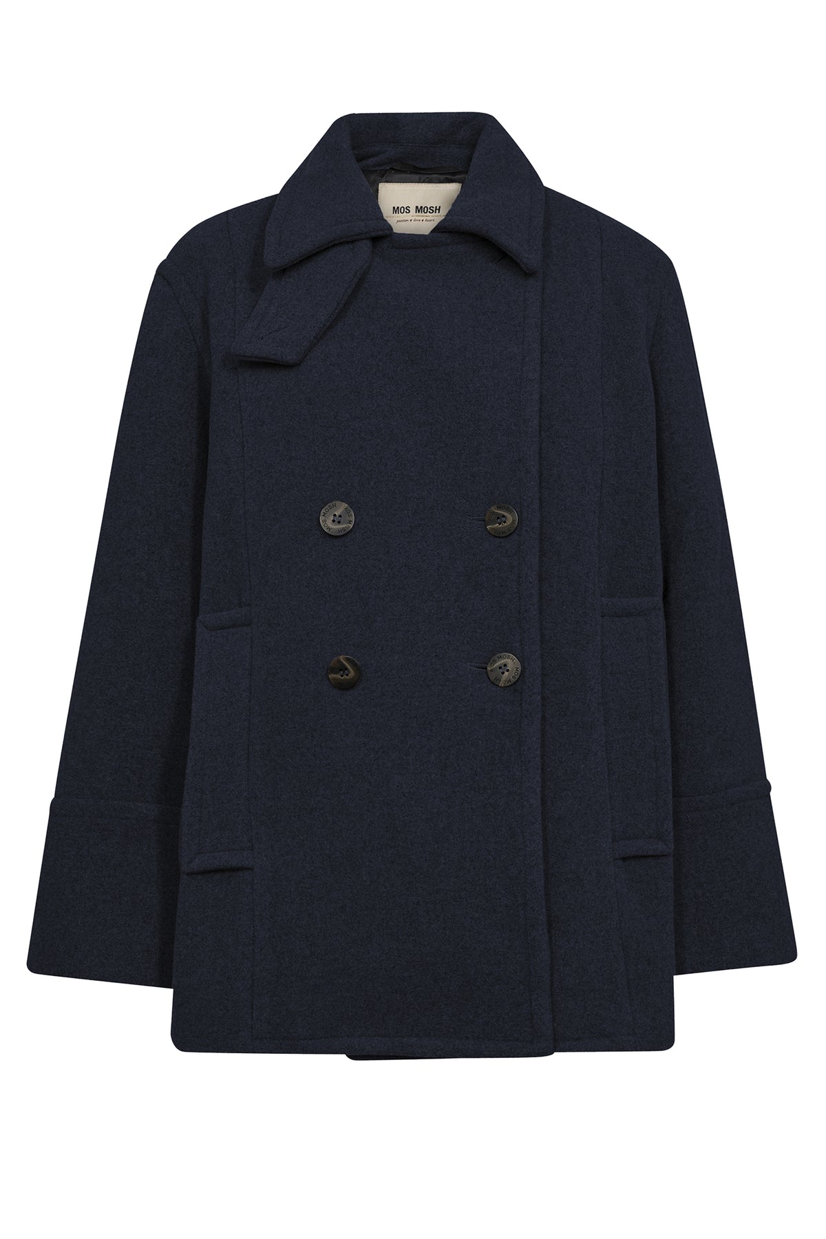MMCharly Wool Jacket Salute Navy - 173950